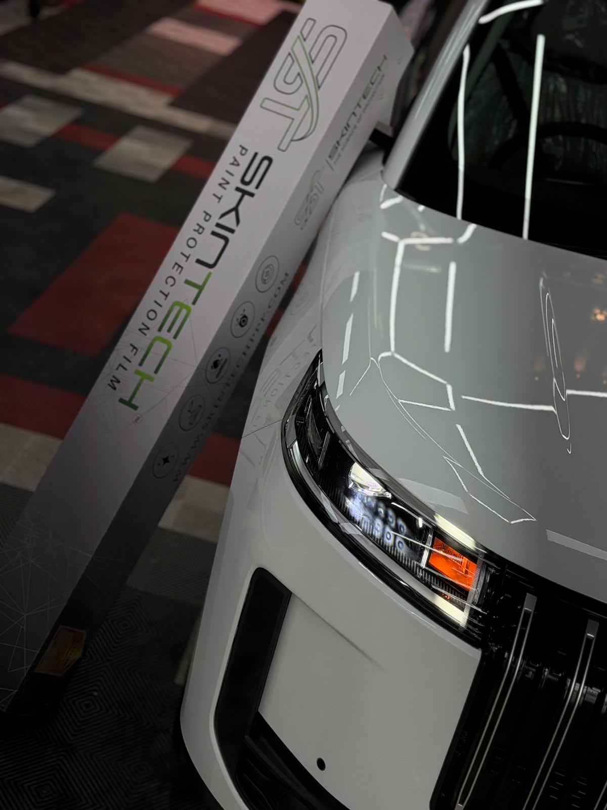 Premium car after PPF installation